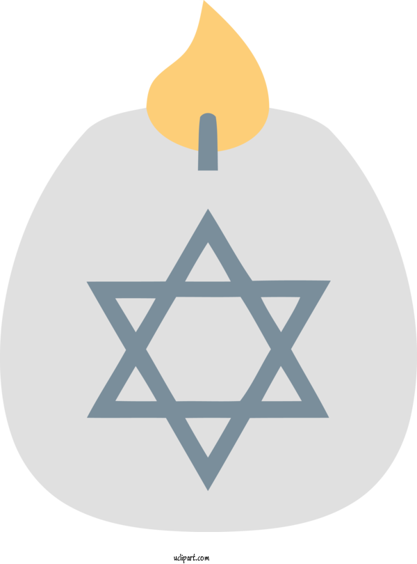 Free Holidays Tree Triangle Logo For Hanukkah Clipart Transparent Background