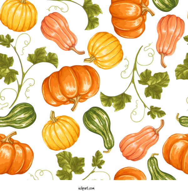 Free Holidays Natural Foods Vegetable Orange For Thanksgiving Clipart Transparent Background