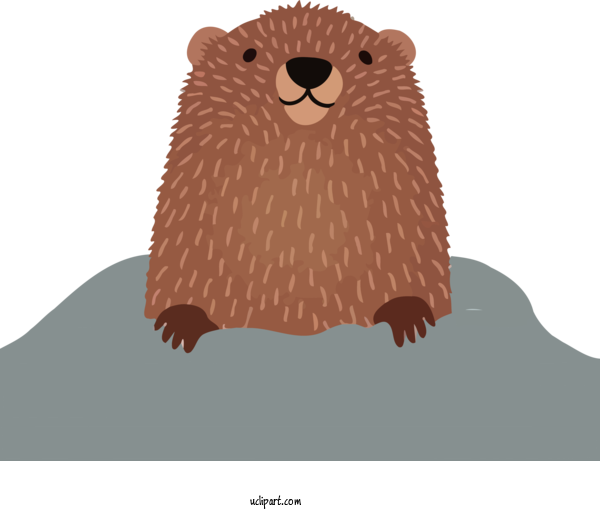 Free Holidays Groundhog Otter Groundhog Day For Groundhog Day Clipart Transparent Background