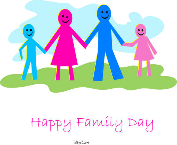 Free Holidays People In Nature Celebrating Sharing For Family Day Clipart Transparent Background
