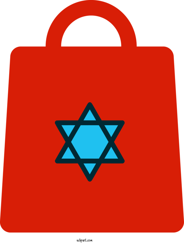 Free Holidays Bag Turquoise Handbag For Hanukkah Clipart Transparent Background