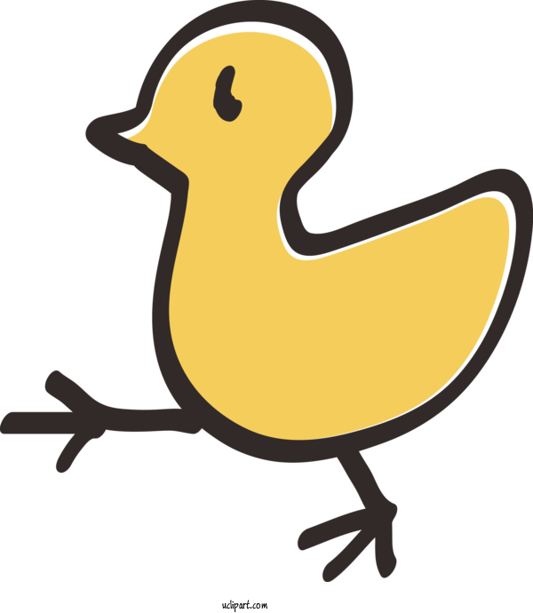 Free Animals Bird Beak Yellow For Duck Clipart Transparent Background