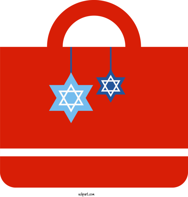 Free Holidays Flag For Hanukkah Clipart Transparent Background