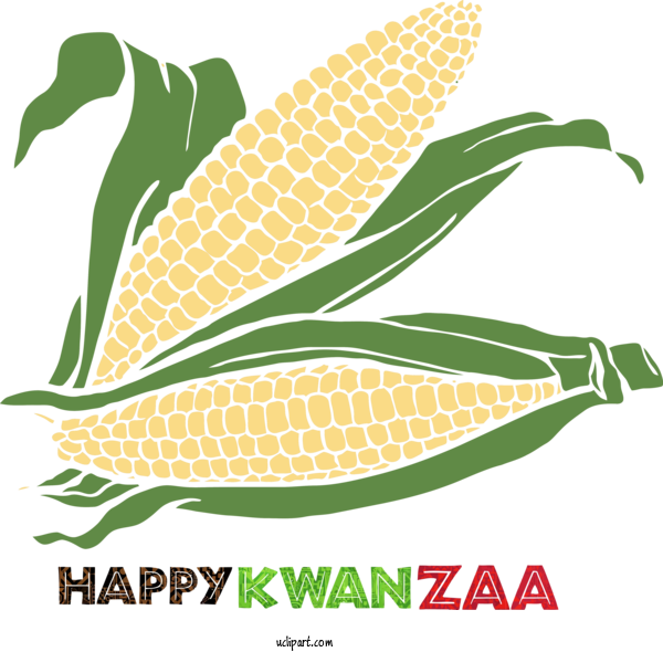 Free Holidays Plant Leaf Vegetarian Food For Kwanzaa Clipart Transparent Background