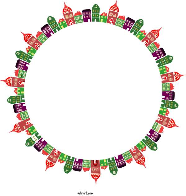 Free Holidays Circle Holly Ornament For Christmas Clipart Transparent Background