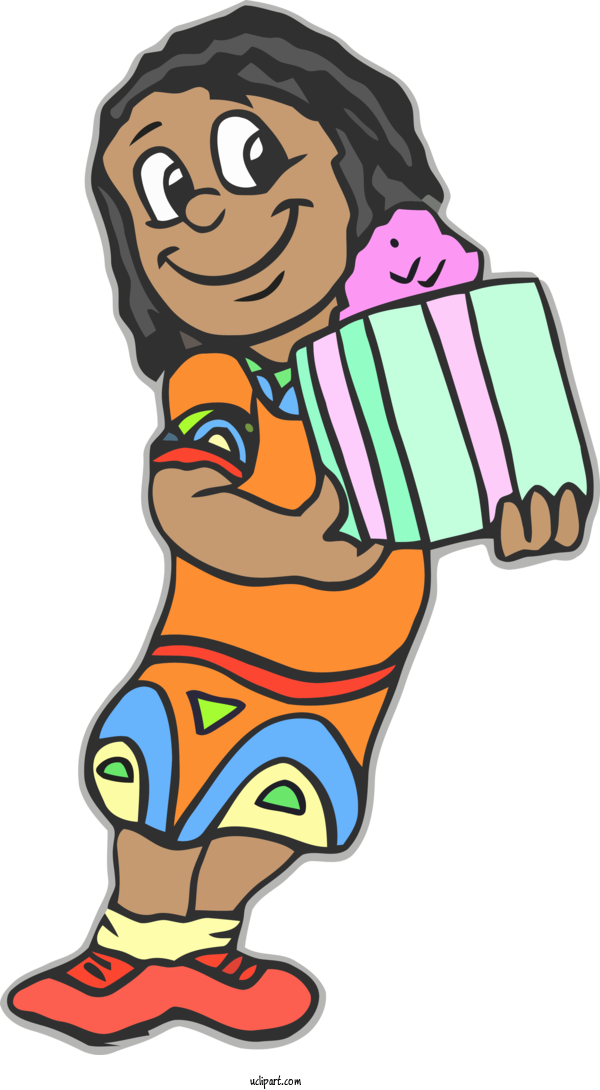 Free Holidays Cartoon Pleased For Kwanzaa Clipart Transparent Background