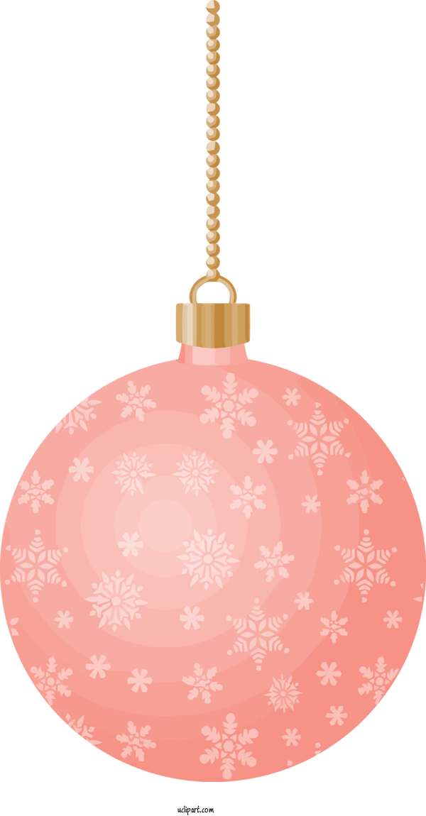 Free Holidays Pink Christmas Ornament Holiday Ornament For Christmas Clipart Transparent Background