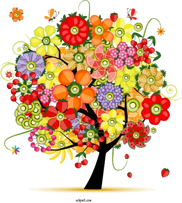 Free Nature Bouquet Flower Plant For Tree Clipart Transparent Background