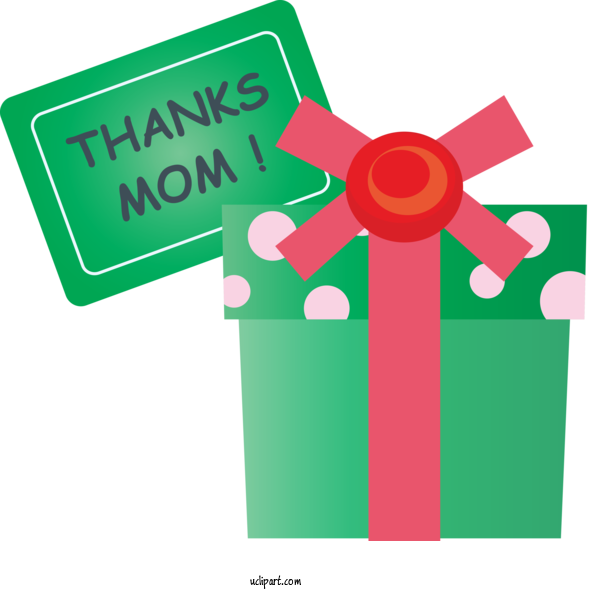 Free Holidays Green Line Symbol For Mothers Day Clipart Transparent Background