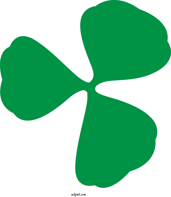 Free Holidays Green Leaf Line For Saint Patricks Day Clipart Transparent Background
