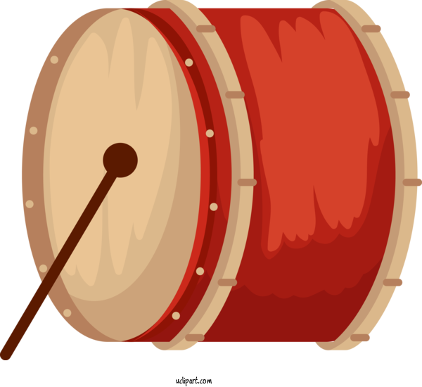 Free Holidays Drum Membranophone Bass Drum For Pongal Clipart Transparent Background