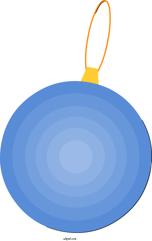 Free Holidays Blue Circle Ornament For Christmas Clipart Transparent Background
