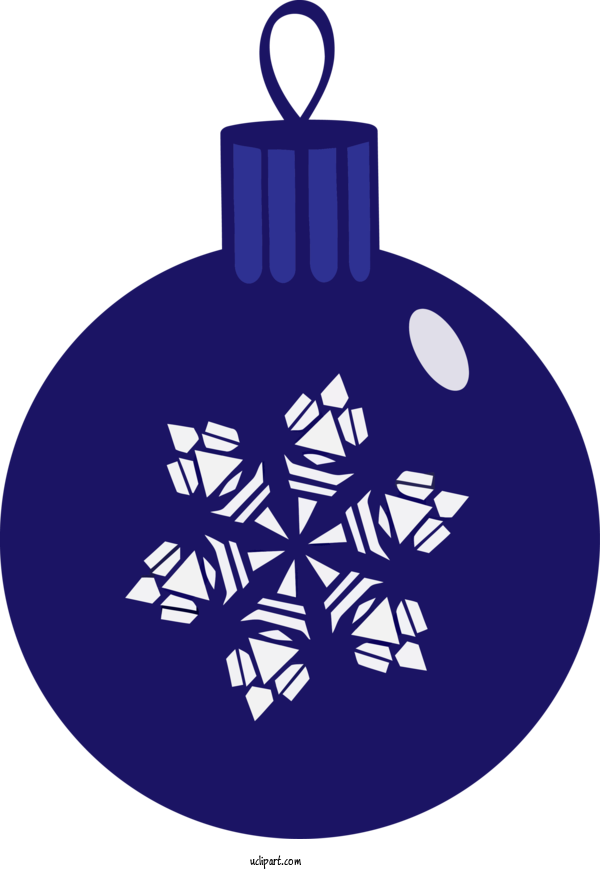 Free Holidays Blue Cobalt Blue Holiday Ornament For Christmas Clipart Transparent Background