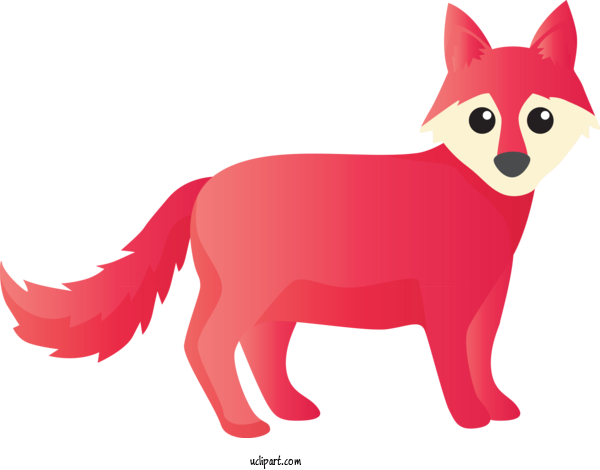Free Animals Cartoon Tail Snout For Fox Clipart Transparent Background