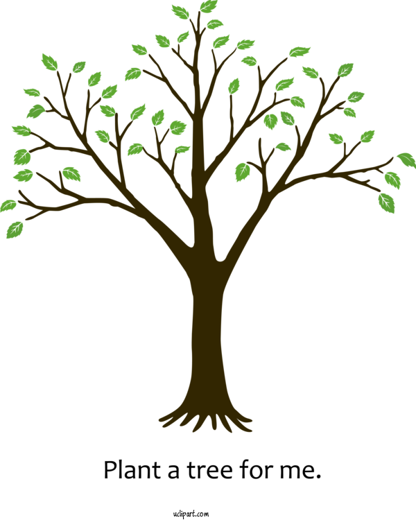 Free Holidays Tree Branch Plant For Earth Day Clipart Transparent Background
