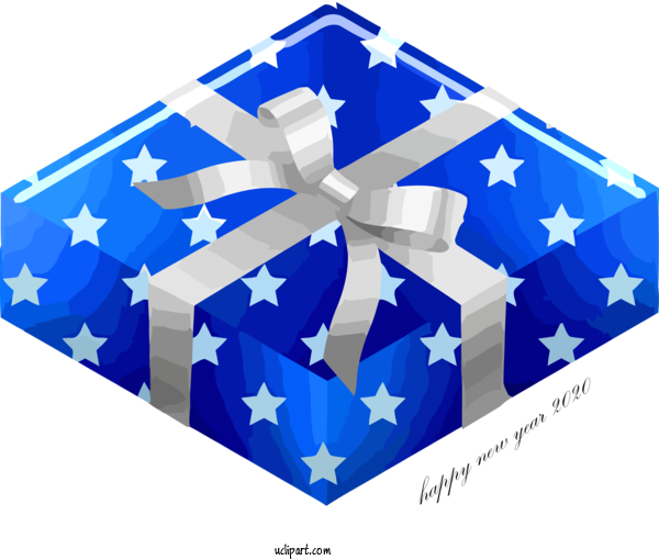 Free Holidays Cobalt Blue Blue Flag For Christmas Clipart Transparent Background