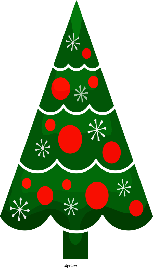 Free Holidays Christmas Decoration Oregon Pine Christmas Tree For Christmas Clipart Transparent Background