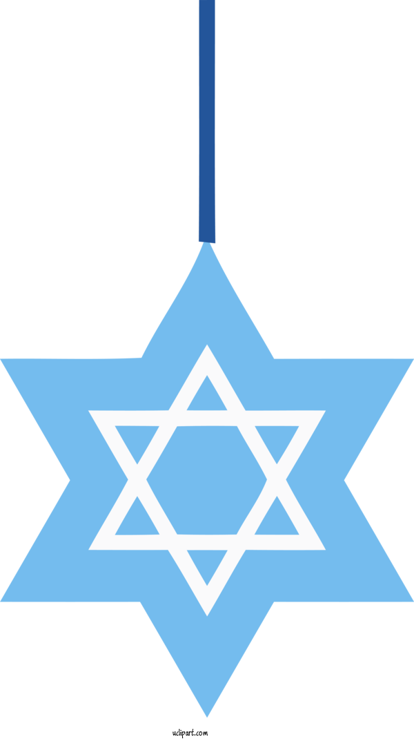 Free Holidays Aqua Turquoise Line For Hanukkah Clipart Transparent Background