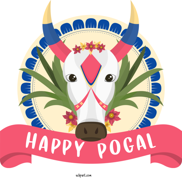 Free Holidays Logo Whippet For Pongal Clipart Transparent Background