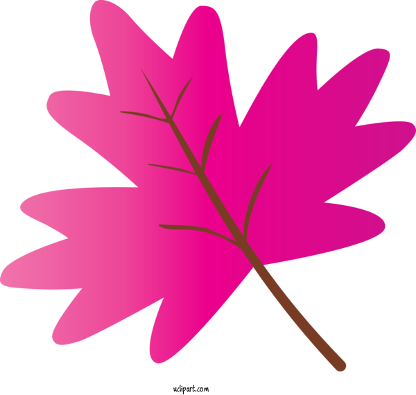 Free Nature Leaf Pink Tree For Leaf Clipart Transparent Background