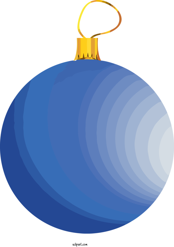 Free Holidays Blue Circle Ornament For Christmas Clipart Transparent Background