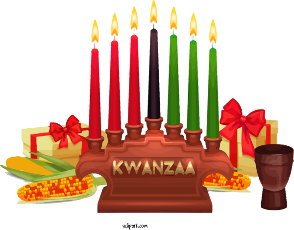Free Holidays Cake Birthday Cake Birthday Candle For Kwanzaa Clipart Transparent Background