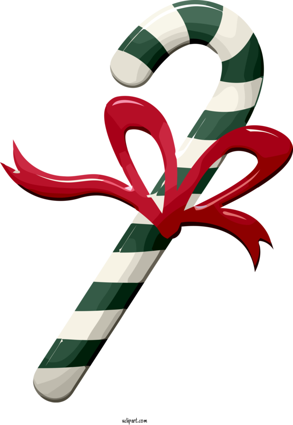 Free Holidays Stick Candy Christmas Polkagris For Christmas Clipart Transparent Background