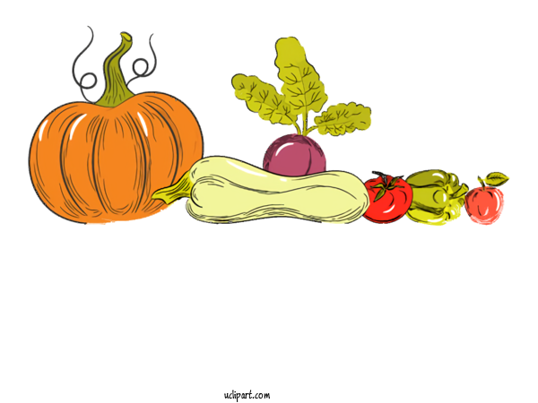 Free Holidays Natural Foods Vegetable Plant For Thanksgiving Clipart Transparent Background