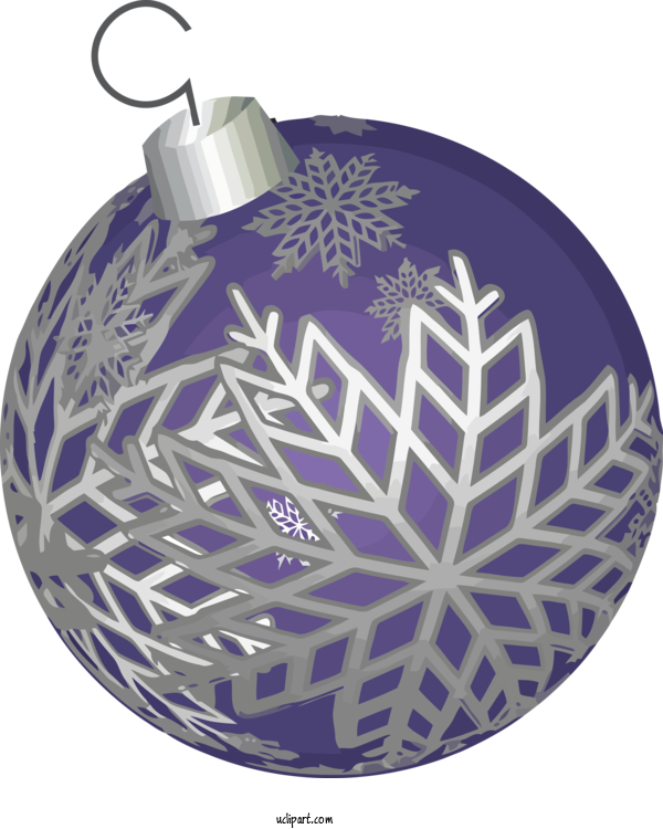 Free Holidays Holiday Ornament Violet Purple For Christmas Clipart Transparent Background