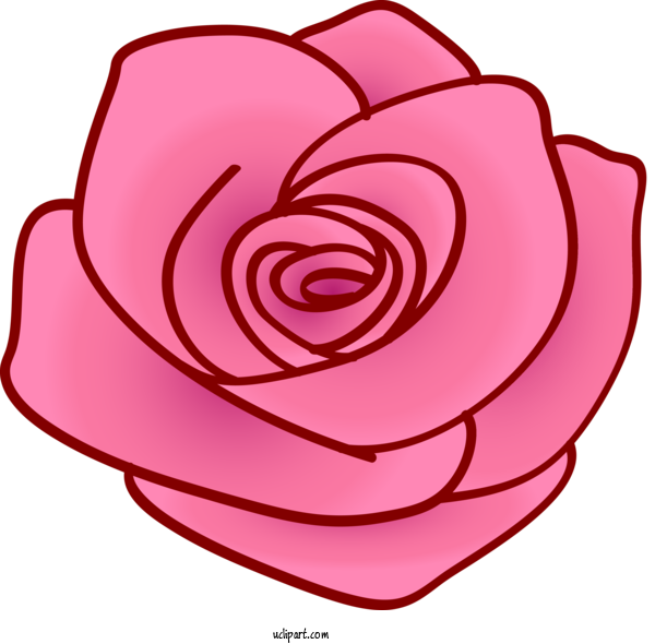 Free Flowers Pink Red Rose For Rose Clipart Transparent Background