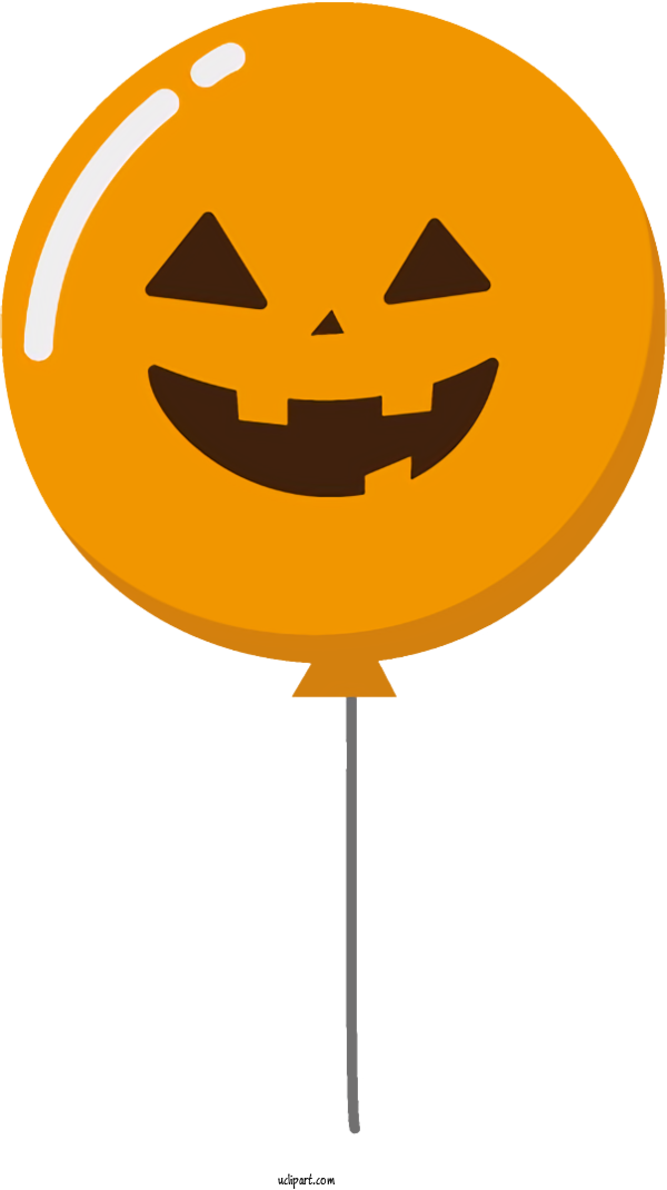 Free Holidays Emoticon Orange Facial Expression For Halloween Clipart Transparent Background