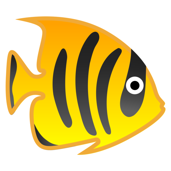 Free Fish Fish Yellow Orange Clipart Clipart Transparent Background