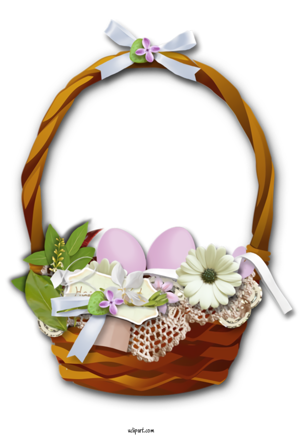 Free Holidays Gift Basket Basket Easter For Easter Clipart Transparent Background