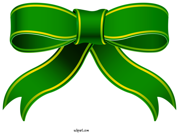 Free Holidays Green Yellow Line For Saint Patricks Day Clipart Transparent Background