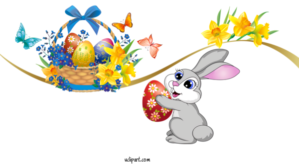 Free Holidays Cartoon Easter Egg Easter For Easter Clipart Transparent Background