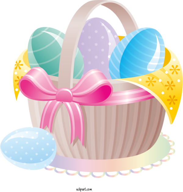 Free Holidays Baking Cup Easter Easter Egg For Easter Clipart Transparent Background
