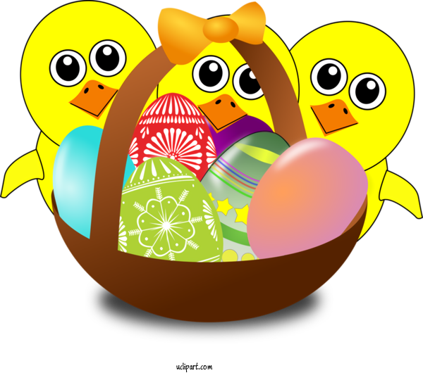 Free Holidays Cartoon Yellow Easter Egg For Easter Clipart Transparent Background