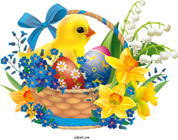 Free Holidays Easter Bird Easter Egg For Easter Clipart Transparent Background