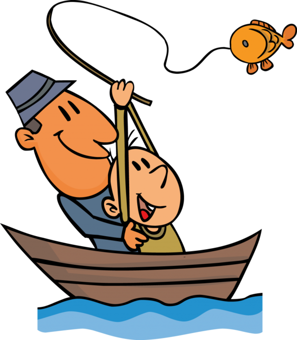 Free Fishing Area Line Happiness Clipart Clipart Transparent Background