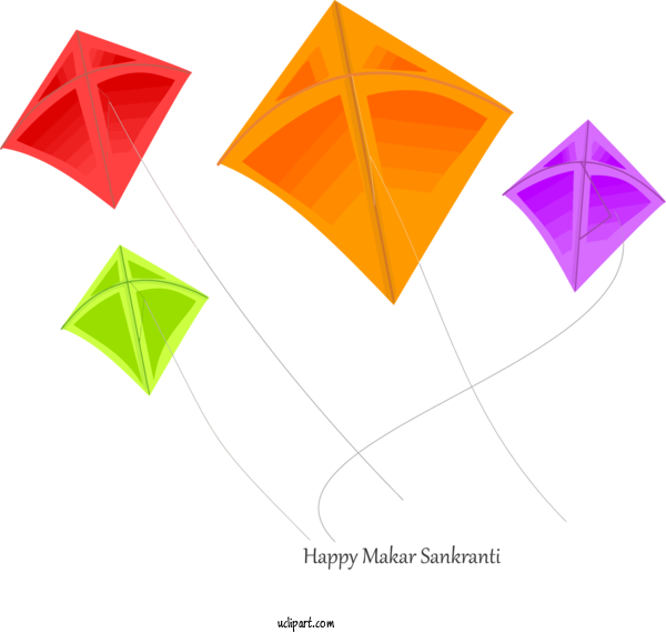 Free Holidays Line Paper Origami For Makar Sankranti Clipart Transparent Background