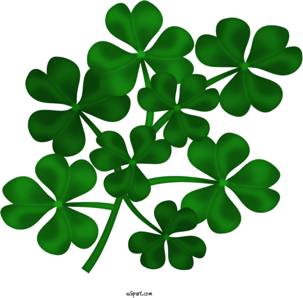 Free Holidays Leaf Green Plant For Saint Patricks Day Clipart Transparent Background