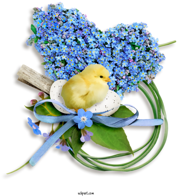 Free Holidays Grape Hyacinth Cut Flowers Flower For Easter Clipart Transparent Background