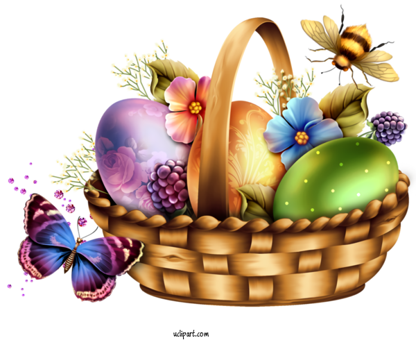 Free Holidays Easter Easter Egg Plant For Easter Clipart Transparent Background