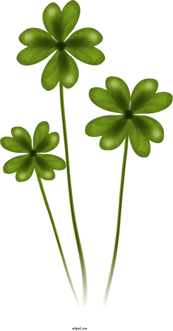 Free Holidays Leaf Green Flower For Saint Patricks Day Clipart Transparent Background