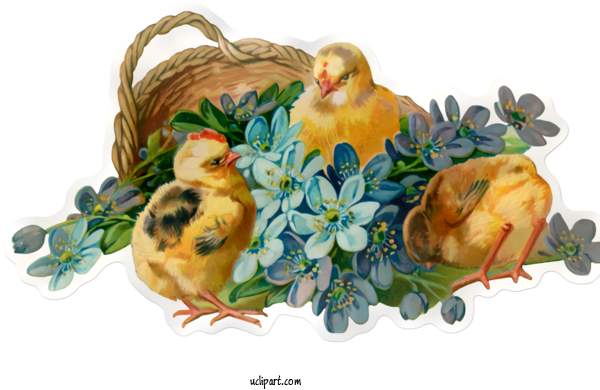 Free Holidays Watercolor Paint Plant Bird Nest For Easter Clipart Transparent Background