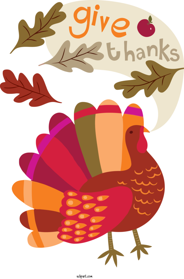 Free Holidays Turkey Thanksgiving Bird For Thanksgiving Clipart Transparent Background