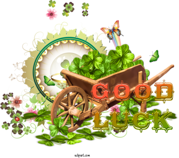 Free Holidays Plant Vehicle Flower For Saint Patricks Day Clipart Transparent Background