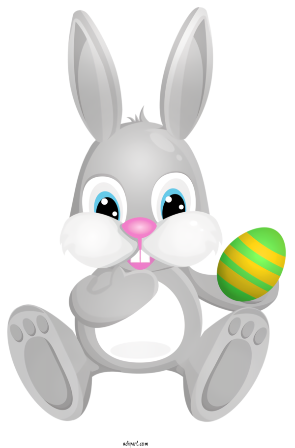 Free Holidays White Cartoon Nose For Easter Clipart Transparent Background