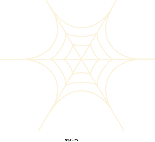 Free Holidays White Line Symmetry For Halloween Clipart Transparent Background