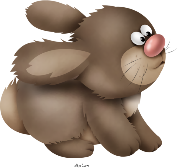 Free Holidays Cartoon Animation Animal Figure For Easter Clipart Transparent Background